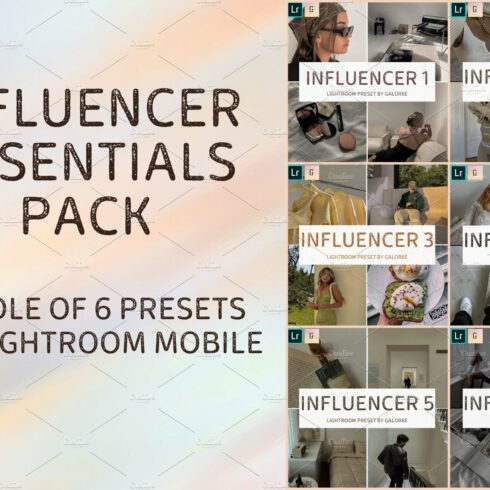 INFLUENCER ESSENTIAL PACK by GALOR6Ecover image.