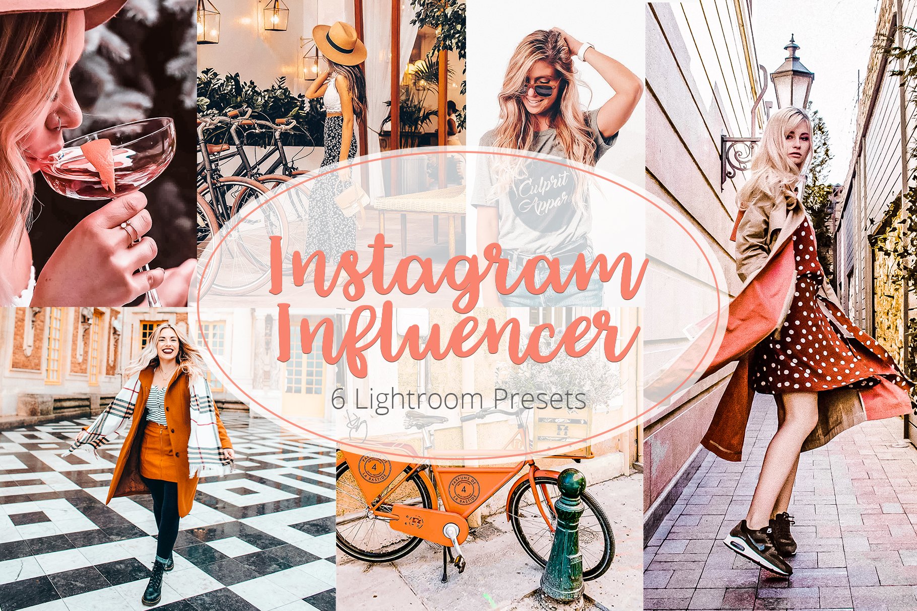 Influencer - Lightroom Preset Packcover image.