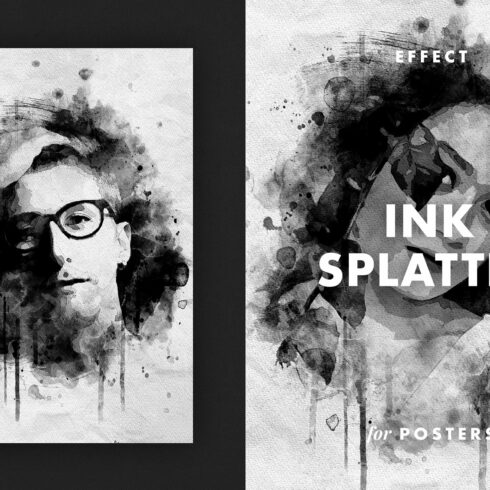 Ink Splatter Effect for Posterscover image.