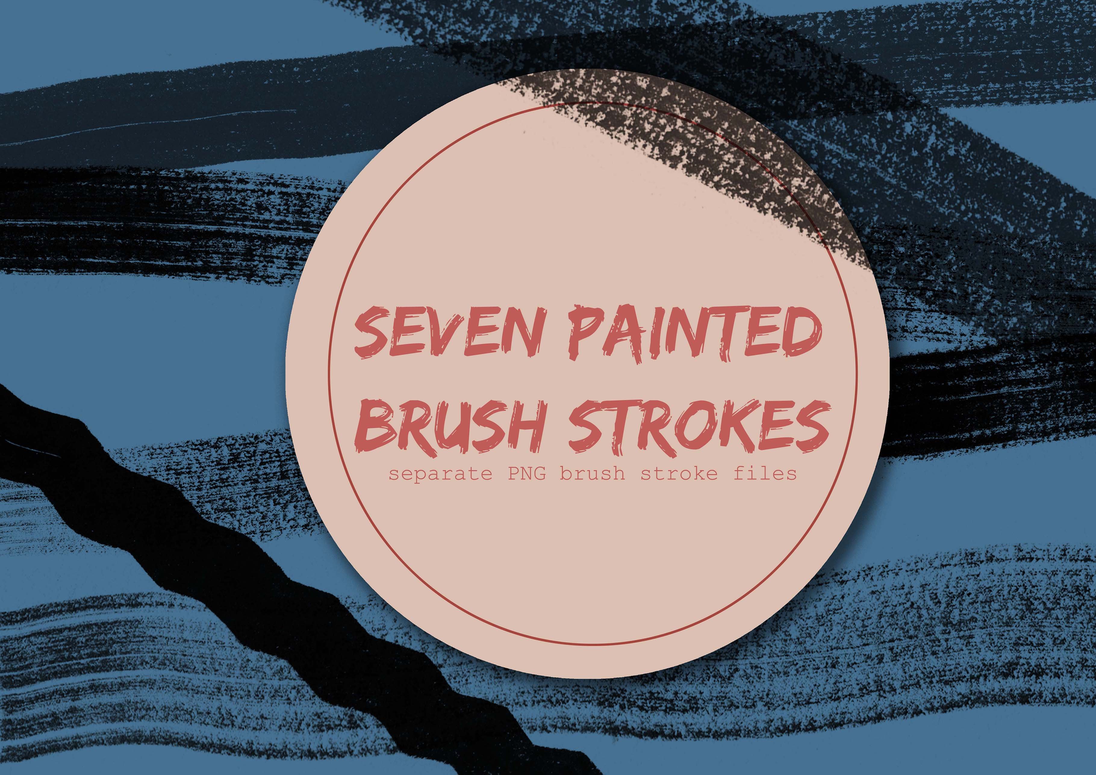 Painted texture ink brush strokescover image.
