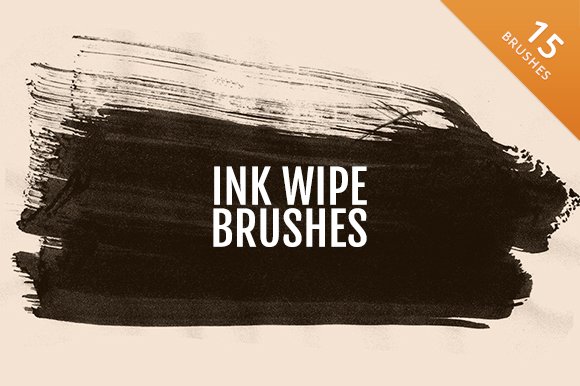 15 High Quality Ink Wipe Brushescover image.