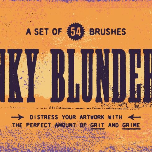Inky Blunders | Distressing Brushescover image.