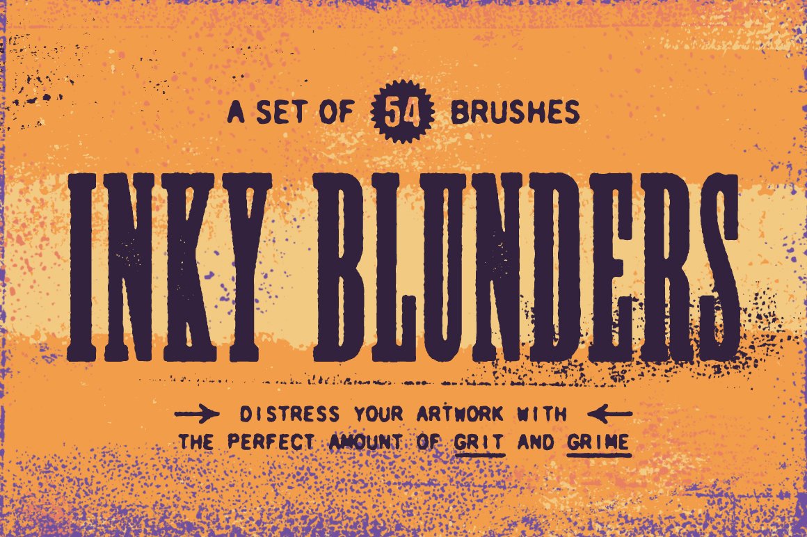 Inky Blunders | Distressing Brushescover image.