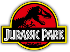 Dinosour Logo design pinterest preview image.