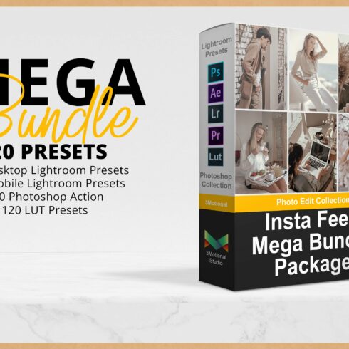 Best Lightroom presets bundlecover image.