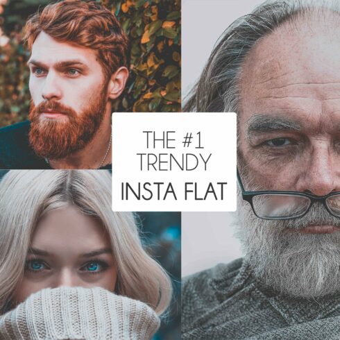 The #1 Trendy Insta-Flat Presetcover image.