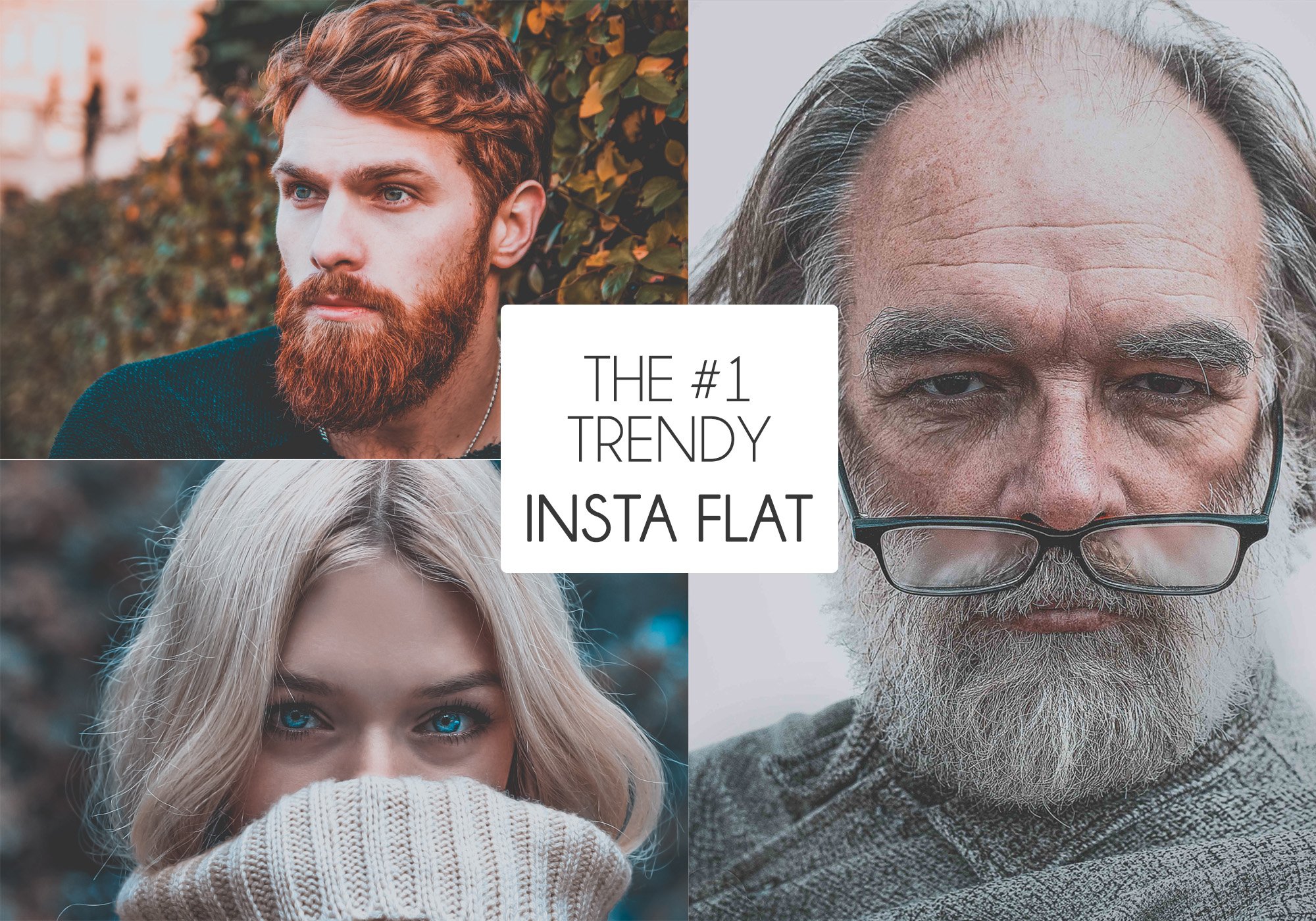 The #1 Trendy Insta-Flat Presetcover image.