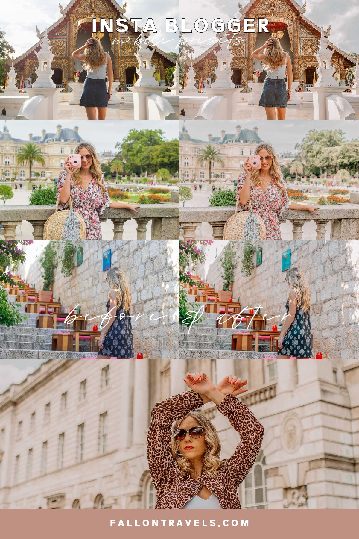 instagram blogger lightroom mobile presets fallontravels dng blogger 917