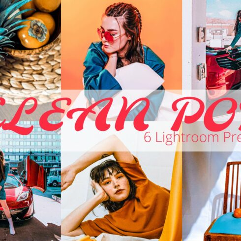 Clean Pop - Lightroom Preset Packcover image.