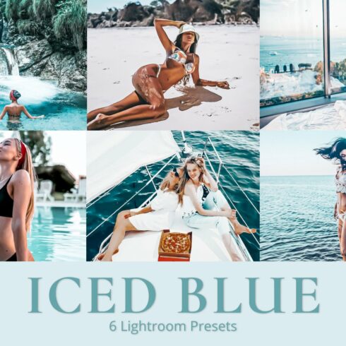 Iced Blue - Lightroom Preset Packcover image.