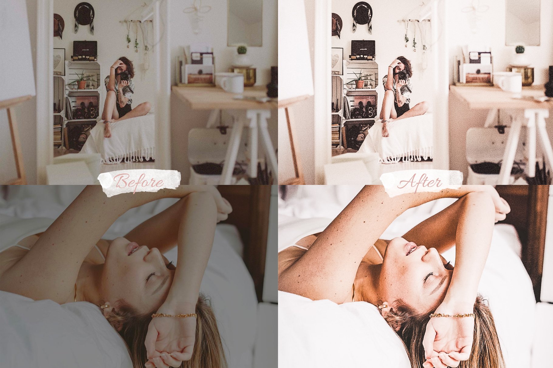 White Lifestyle Presets Lightroom Lrpreview image.