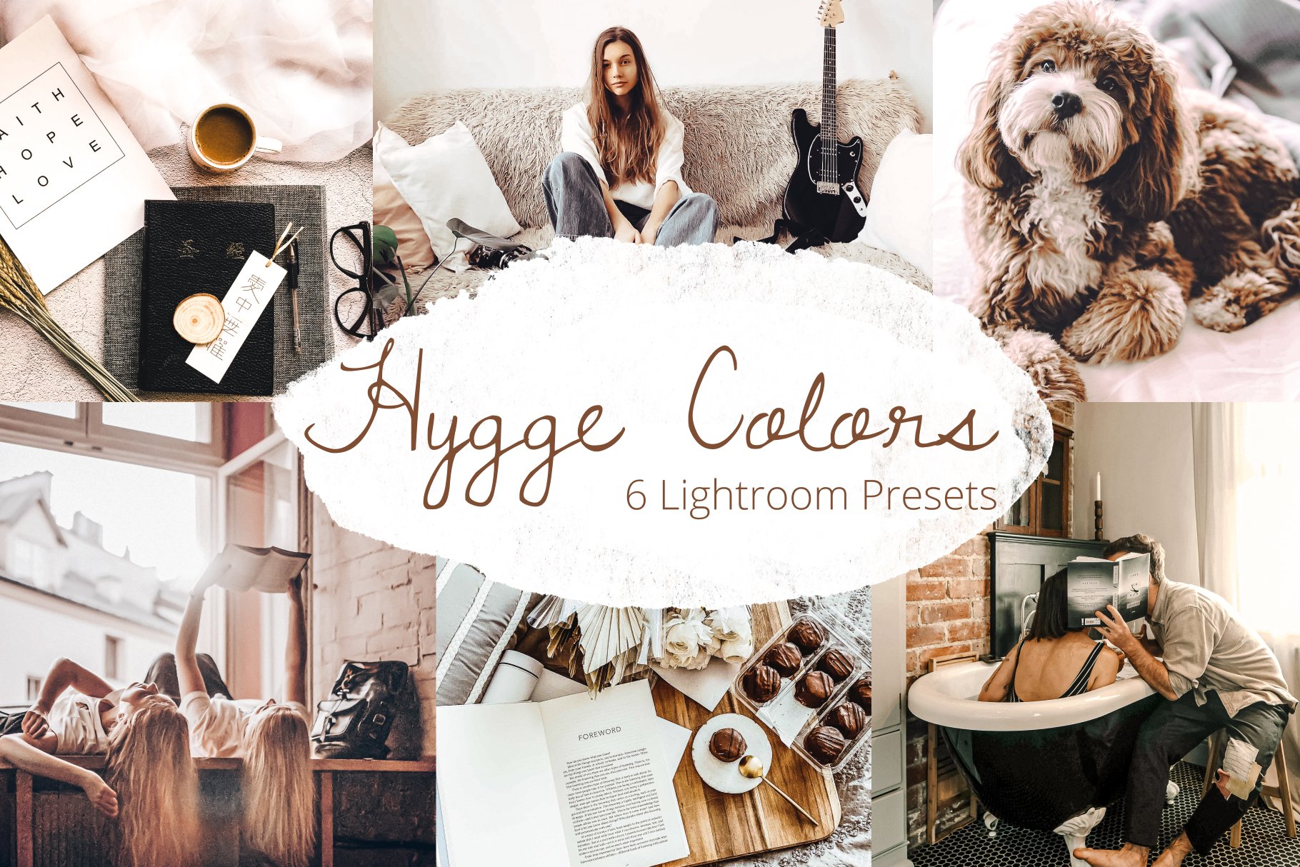 Hygge Colors - Lightroom Presets setcover image.