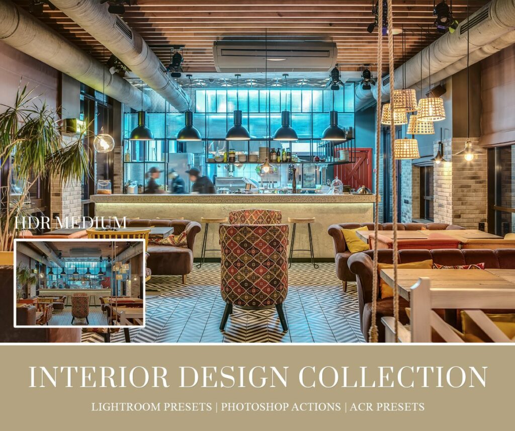 Interior Design Lightroom presets MasterBundles