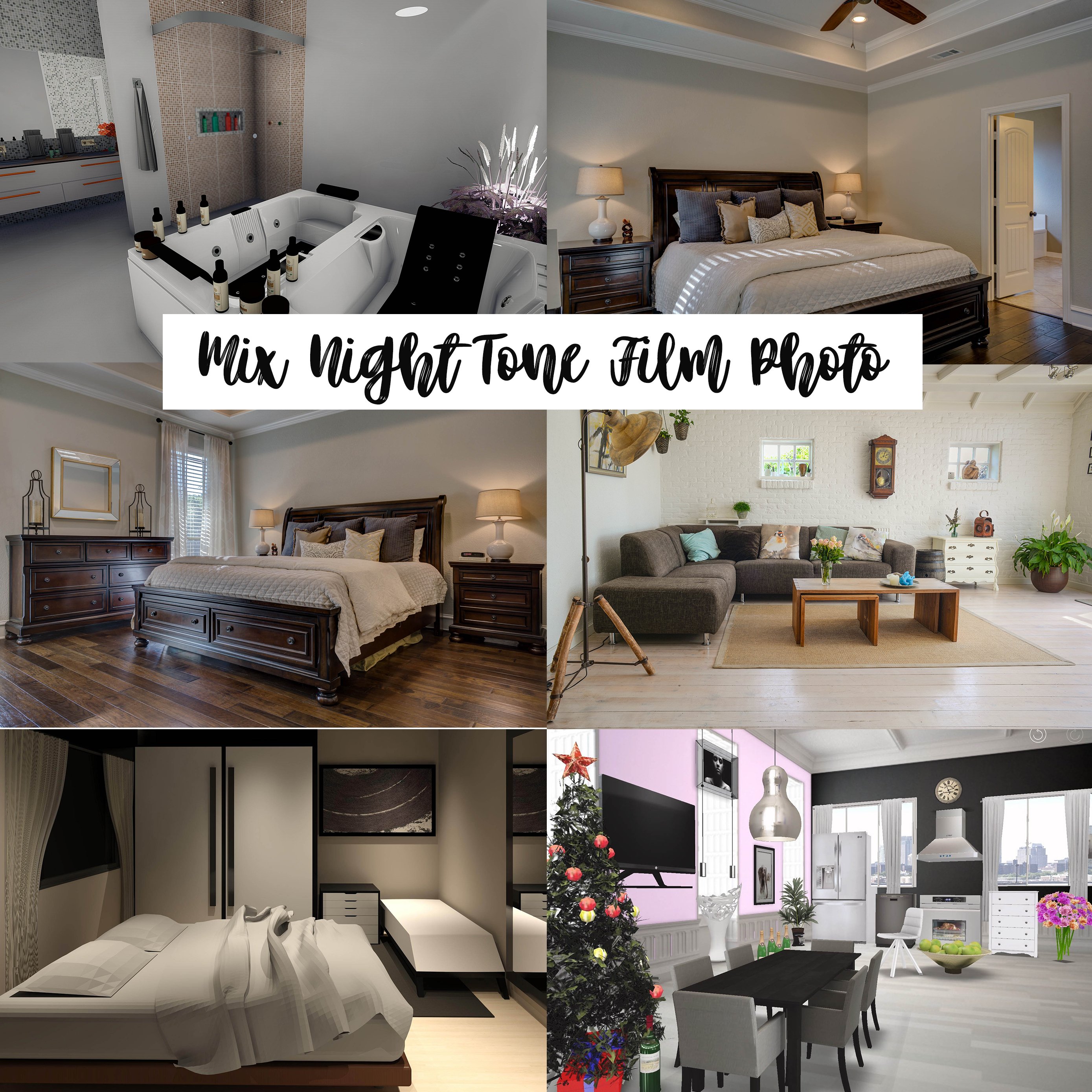 interior lightroom and photoshop presets by pixelspic mix night tone film photo before 527