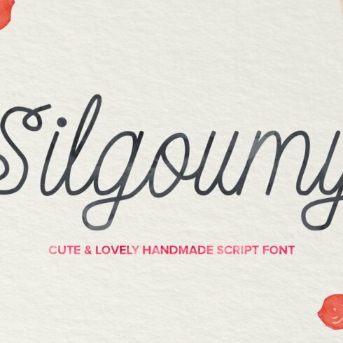 Silgoumy Font cover image.