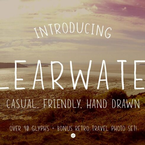 Clearwater - Hand Drawn Font cover image.