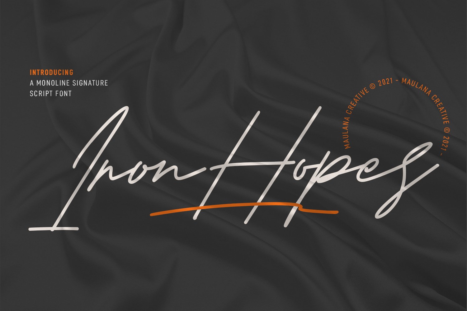 Ironhopes Monoline Signature Script cover image.