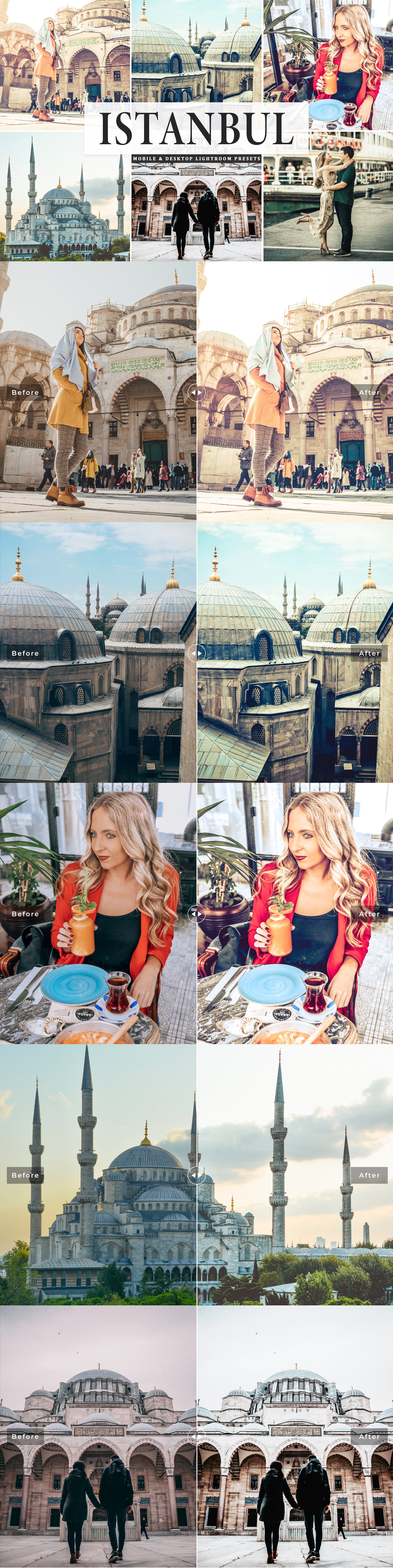 Istanbul Lightroom Presets Packcover image.