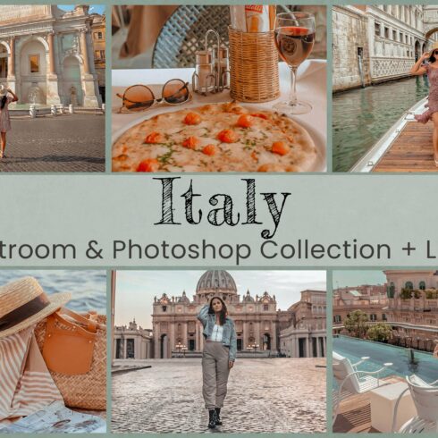 Italy Lightroom Presets Photoshopcover image.