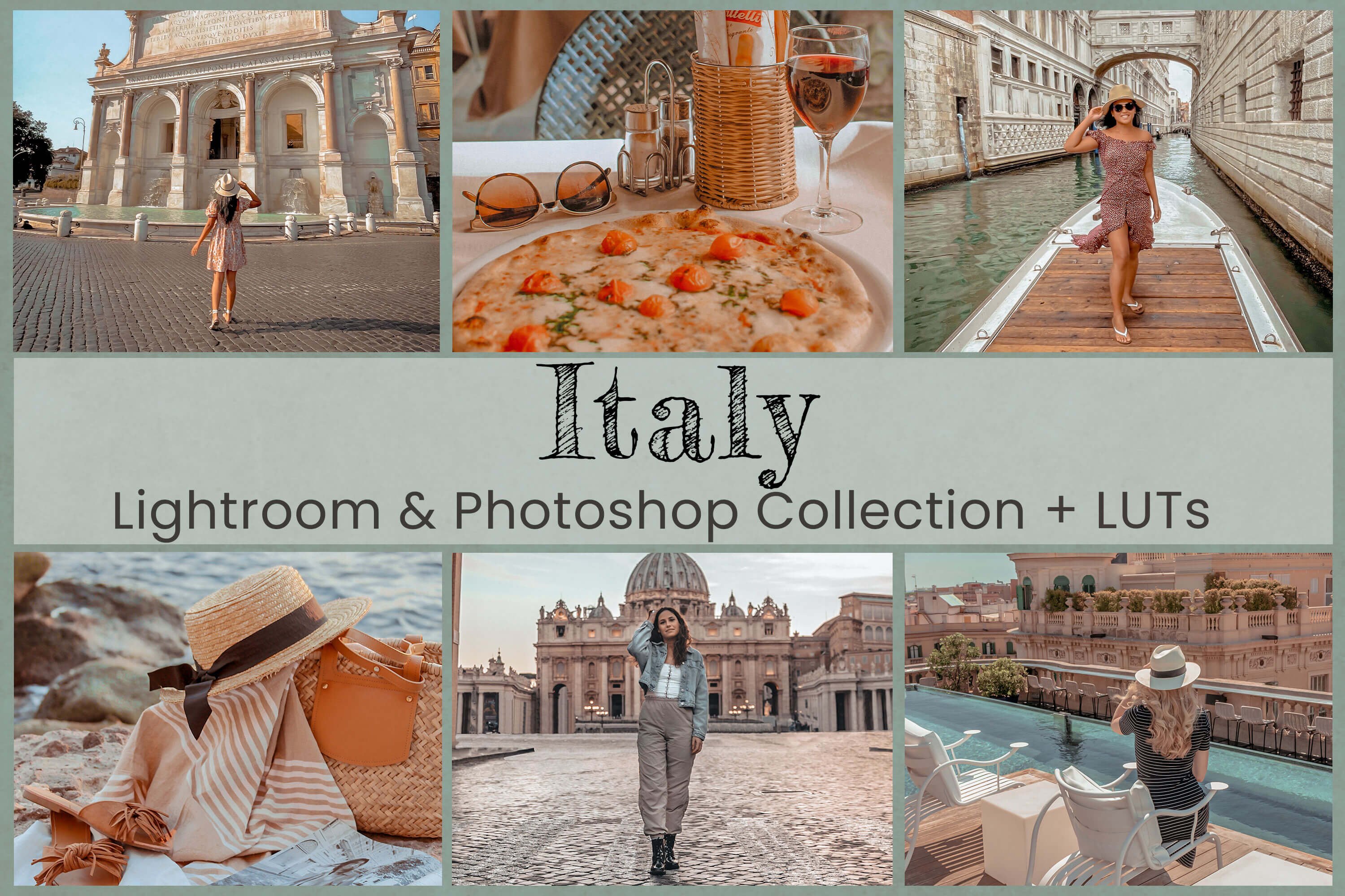 Italy Lightroom Presets Photoshopcover image.