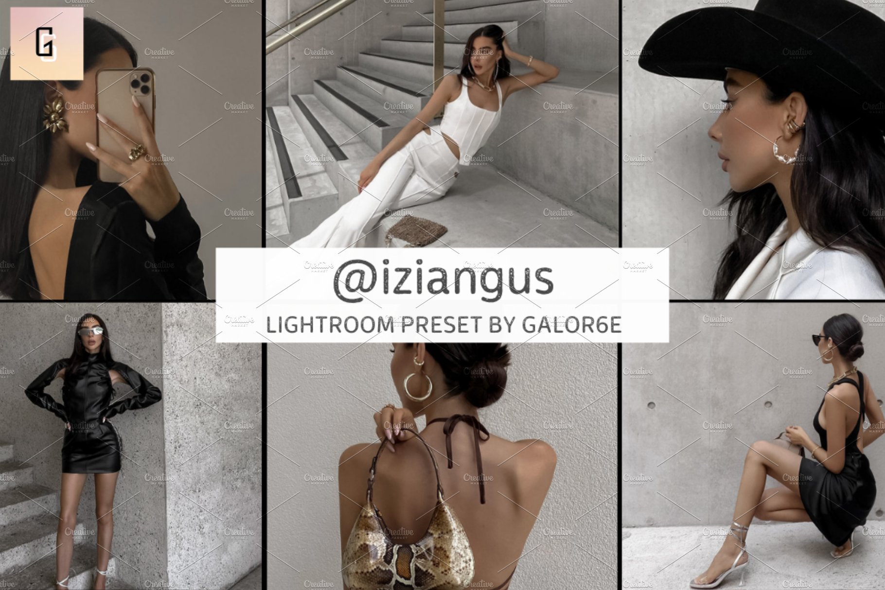 Lightroom Preset @iziangus GALOR6Ecover image.