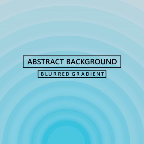 Abstract blurred gradient mesh background vector cover image.