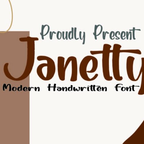 Janetty cover image.