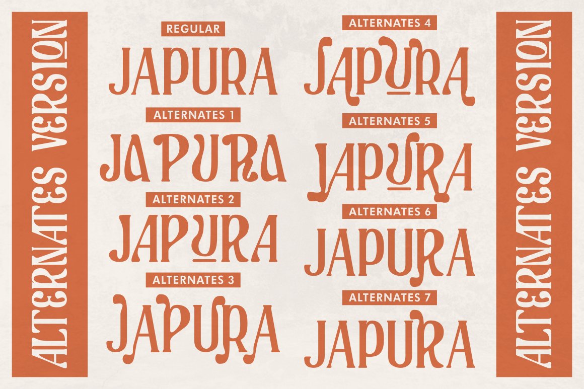 japura display font 28929 589