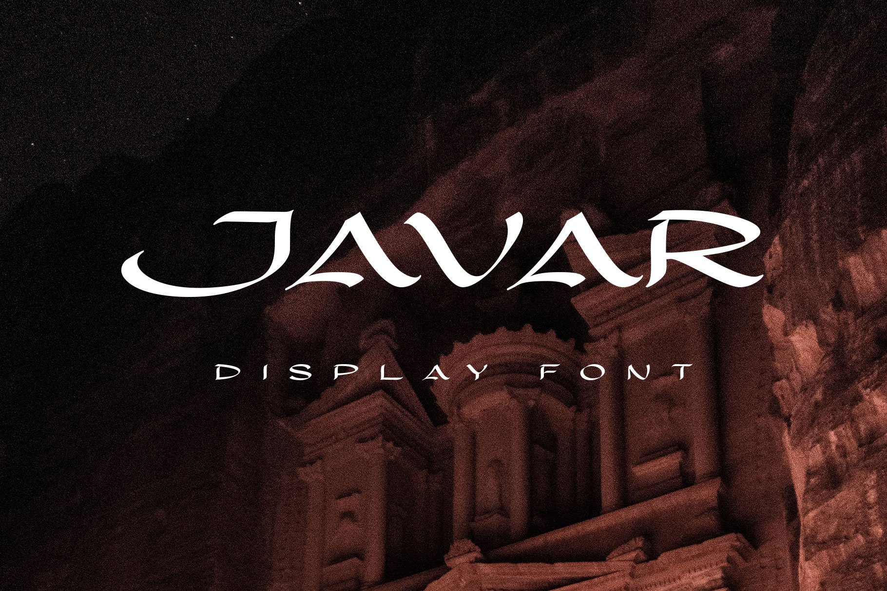 Javar - Display Font cover image.