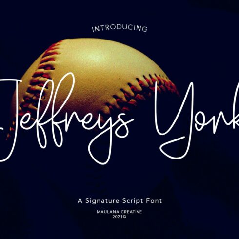 Jeffreys York Signature Script cover image.