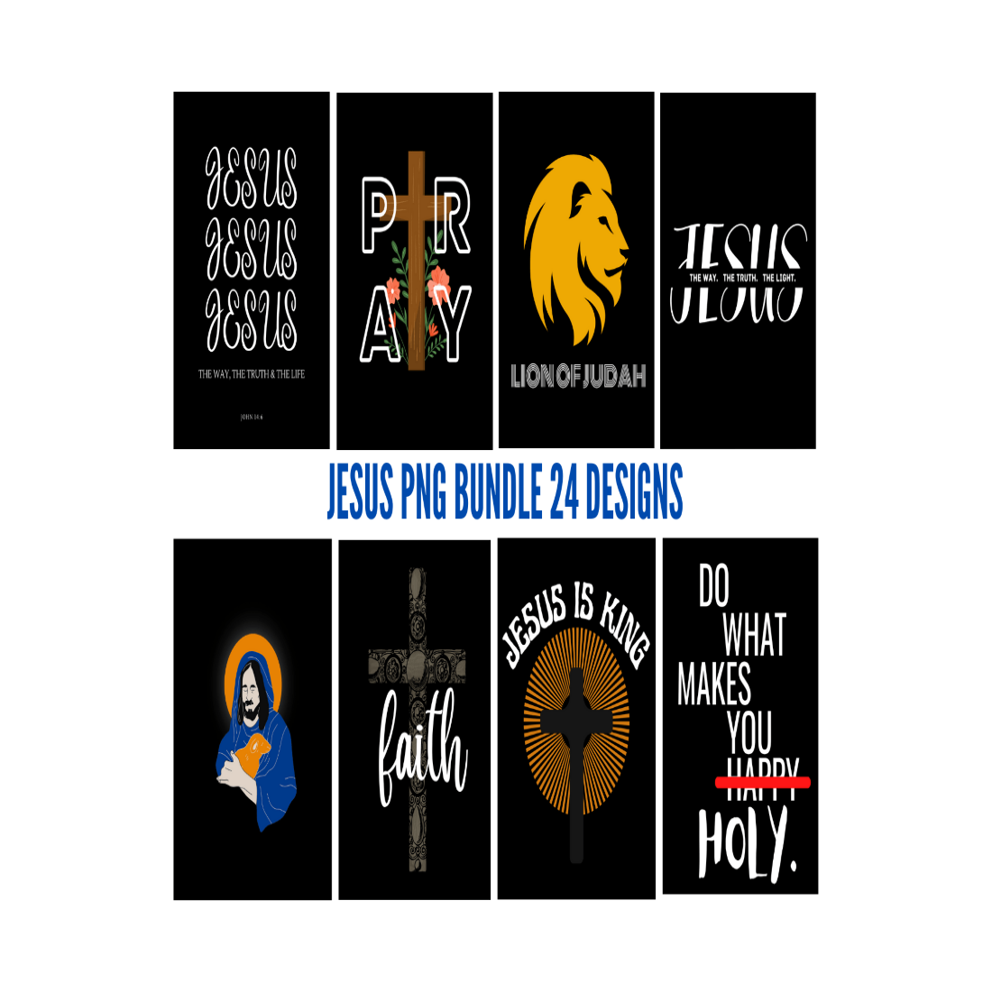 Jesus T Shirts Design cover image.