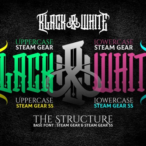 Steam Gear (Duo Font) SS cover image.