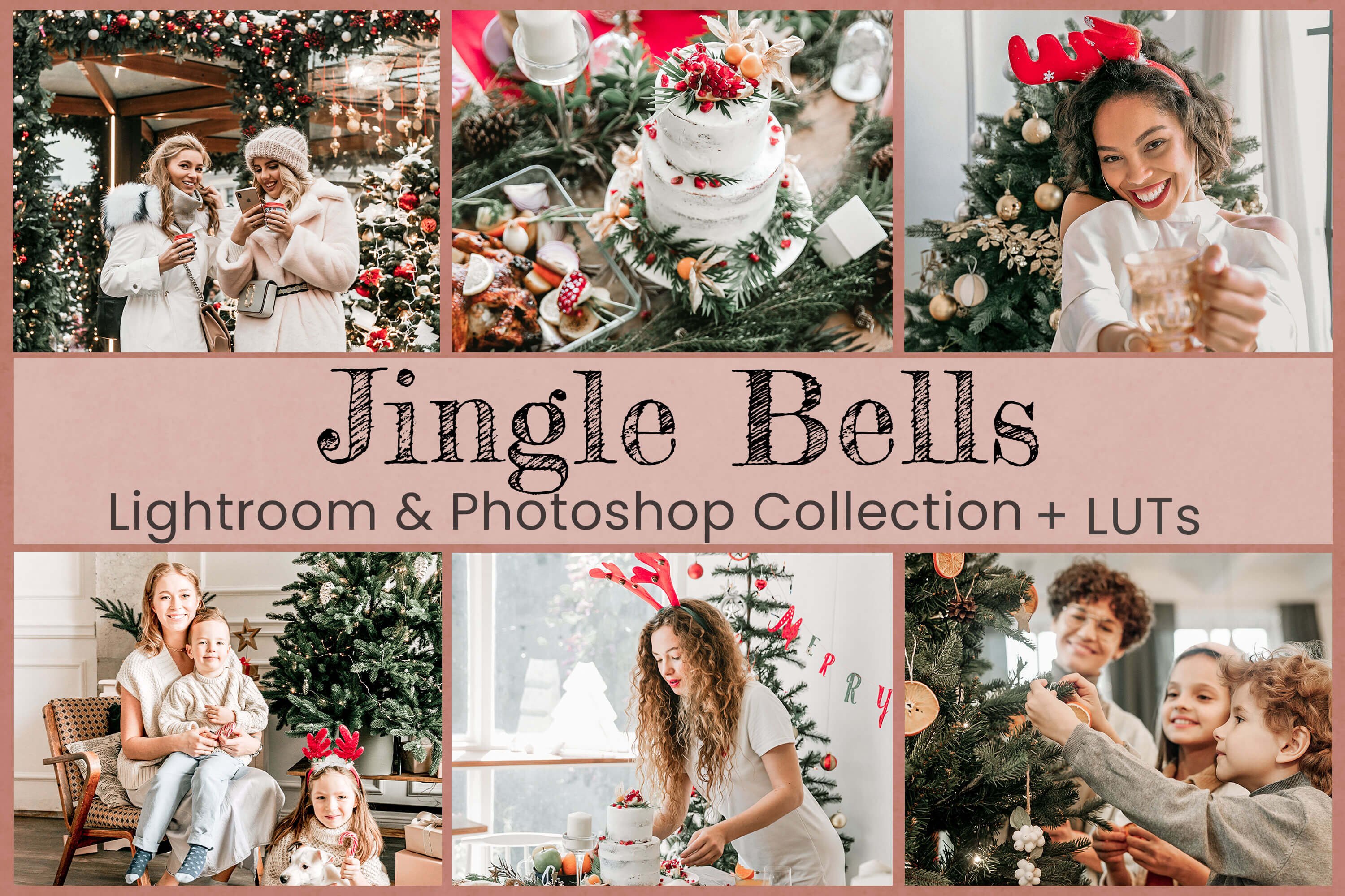 Jingle Bells Lightroom Photoshop LUTcover image.