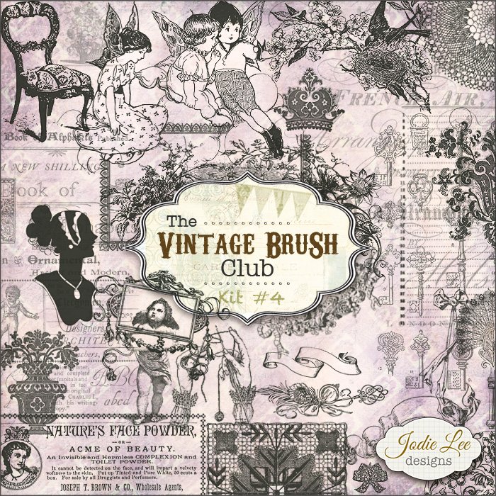 40 Vintage Brushes #4cover image.