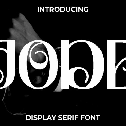 Jode - Display Serif Fontcover image.