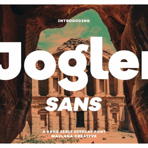 Jogler Sans Display Font cover image.