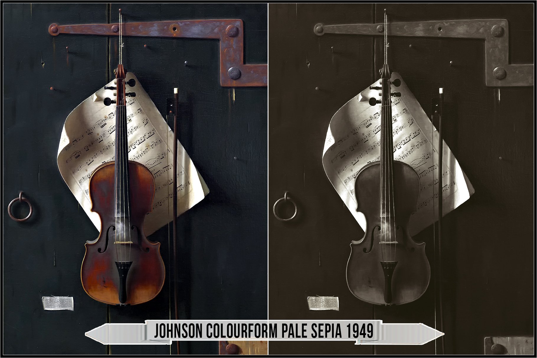 johnson colourform pale sepia 1949 135