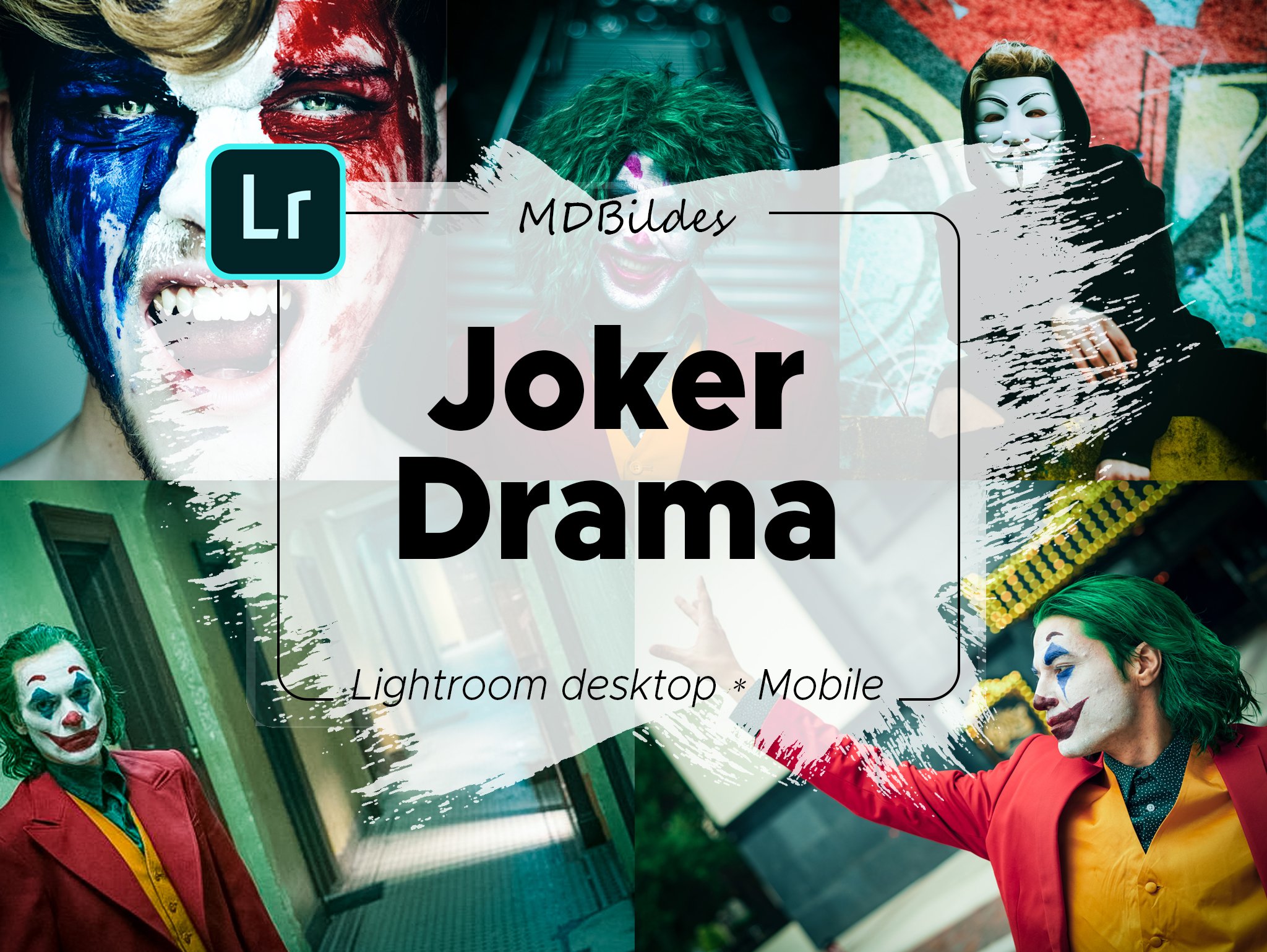 Lightroom Preset, Joker Drama, Mobilcover image.