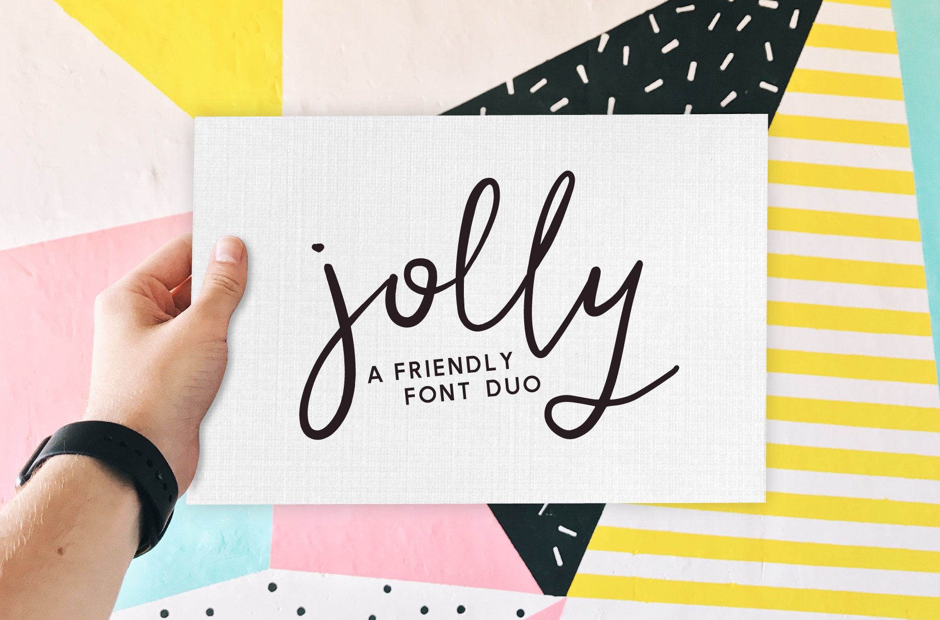 Jolly | A Friendly Font Duo cover image.