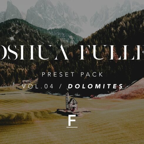 Joshua Fuller Preset Pack Vol.04cover image.