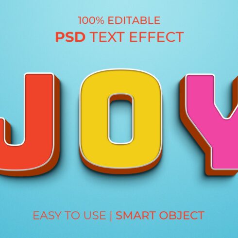 Joy 3D Text Effect Stylecover image.