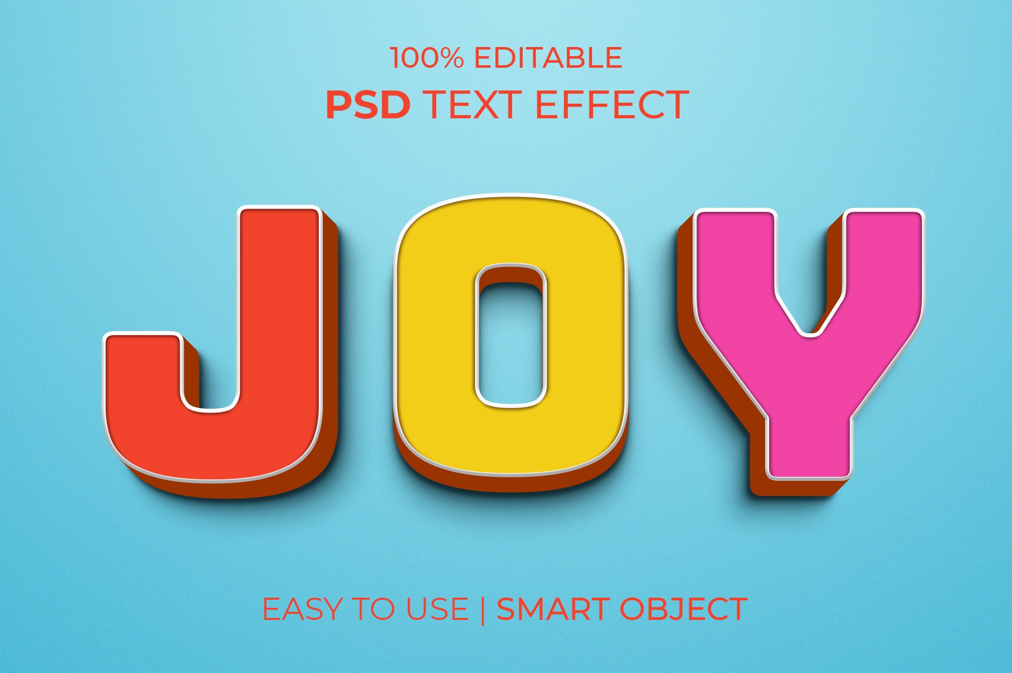 Joy 3D Text Effect Stylecover image.