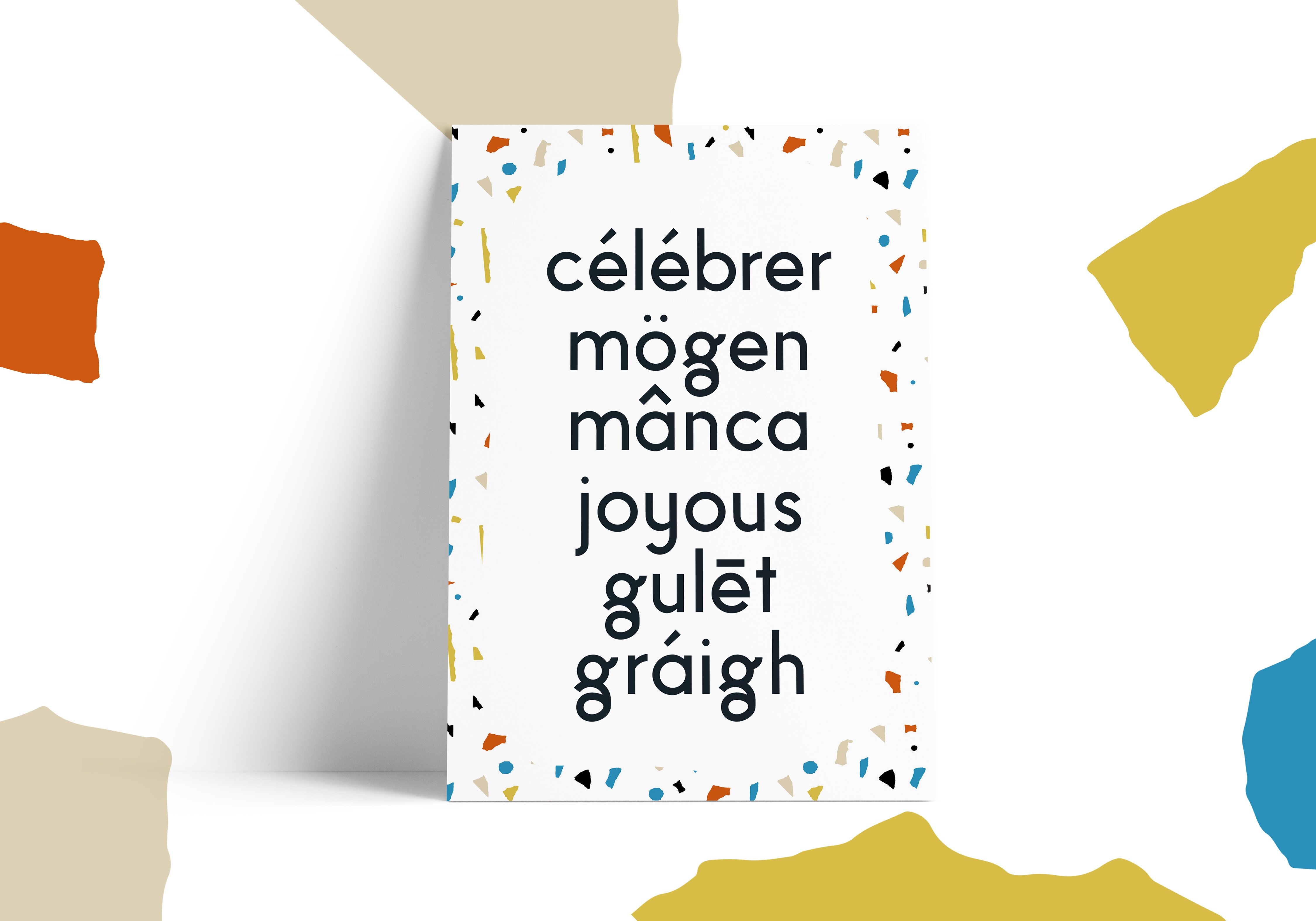 Paper Orange Font Family preview image.