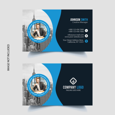 Creative Beautiful Modern and Smart Business Card Design cover image.