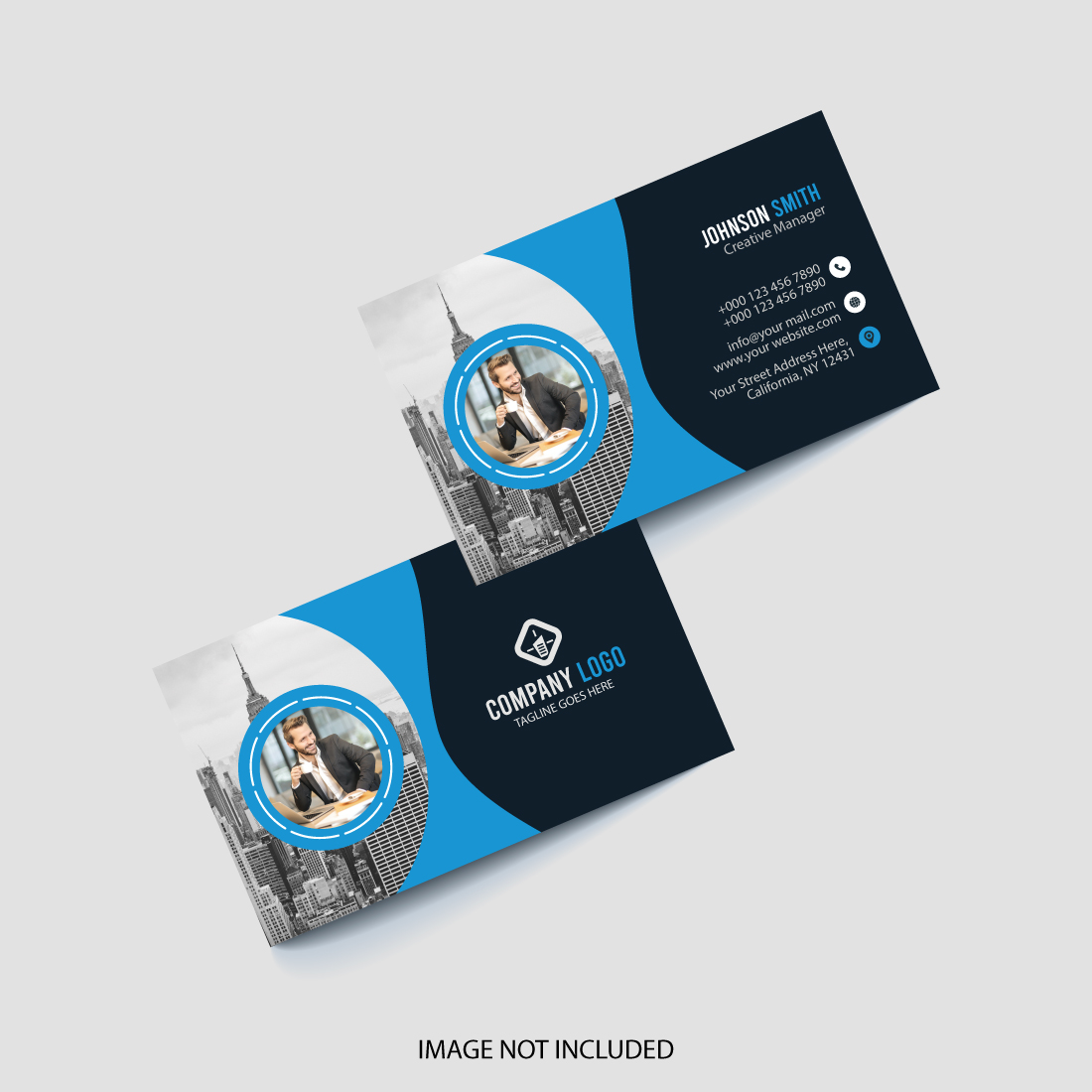 Creative Beautiful Modern and Smart Business Card Design preview image.