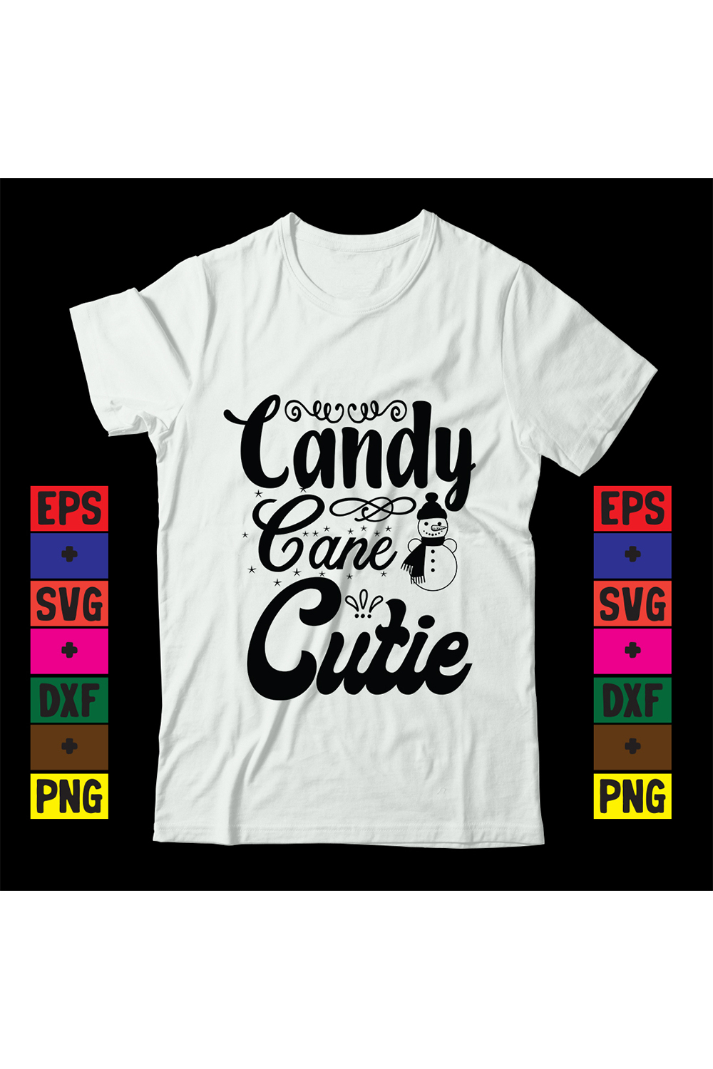 Candy Cane Cutie pinterest preview image.