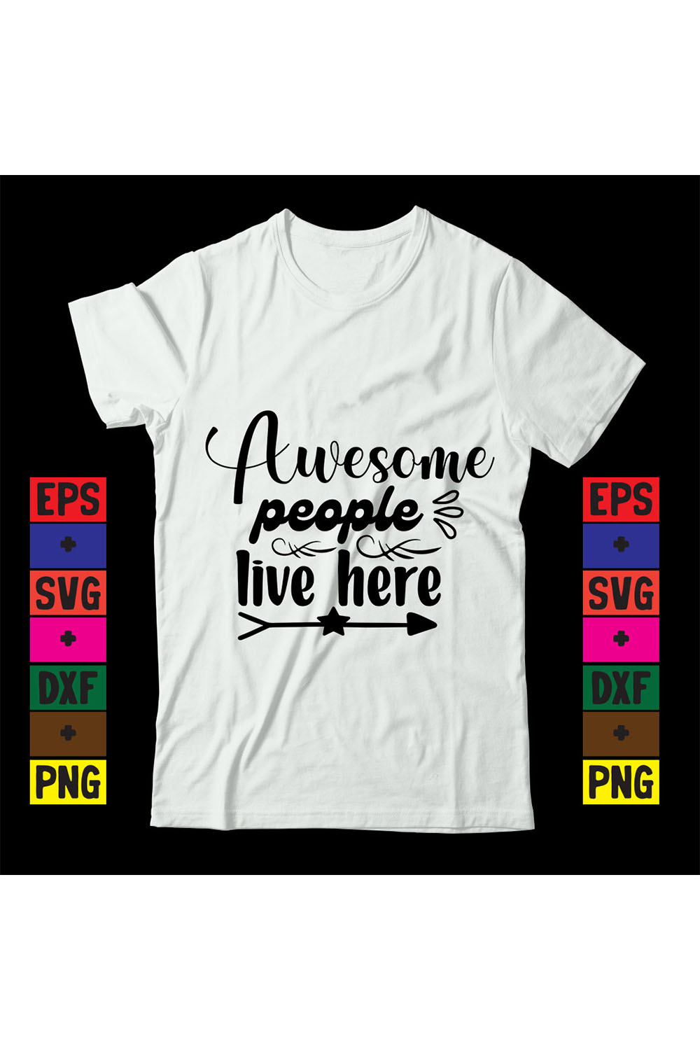 Awesome people live here pinterest preview image.