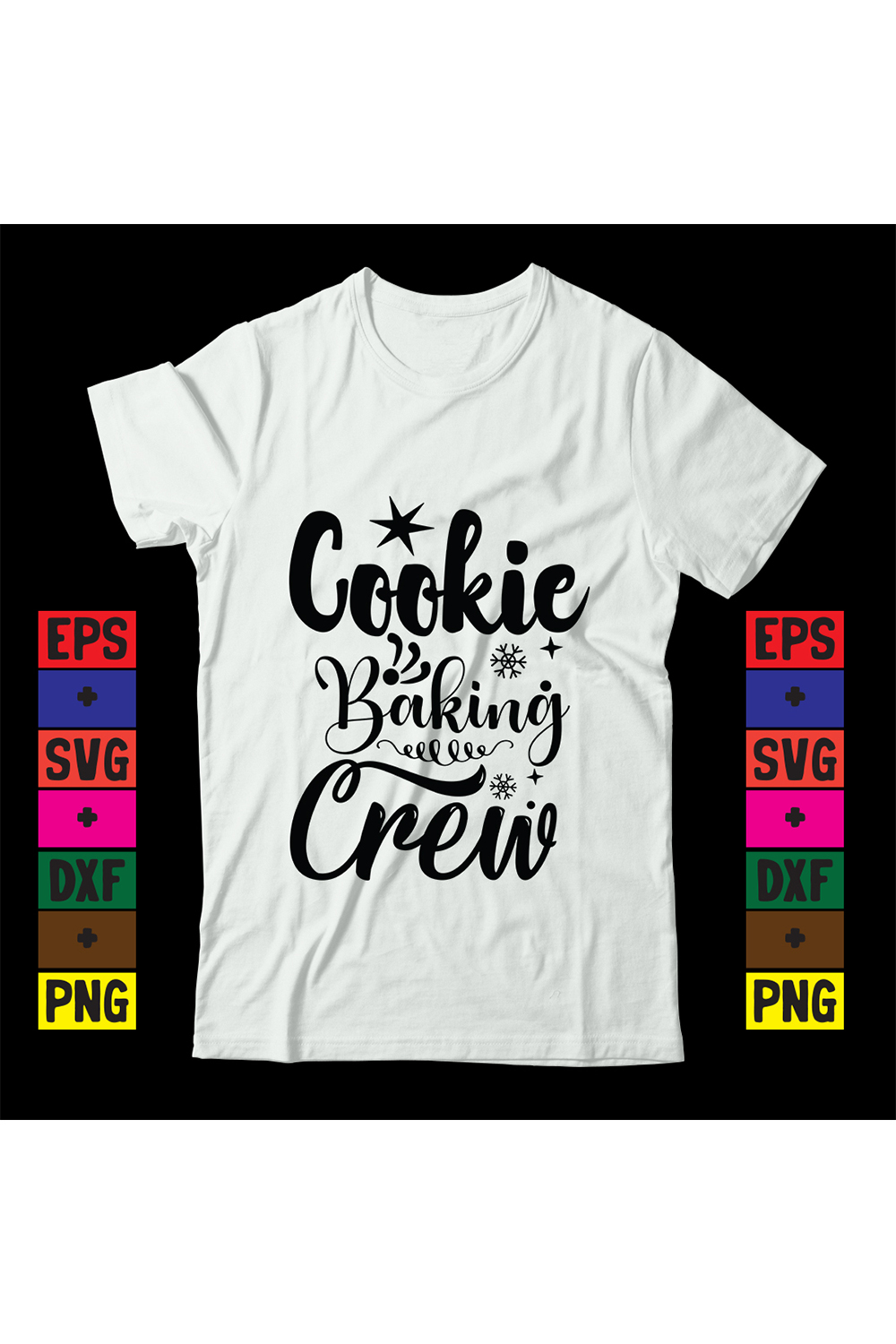 Cookie Baking Crew pinterest preview image.