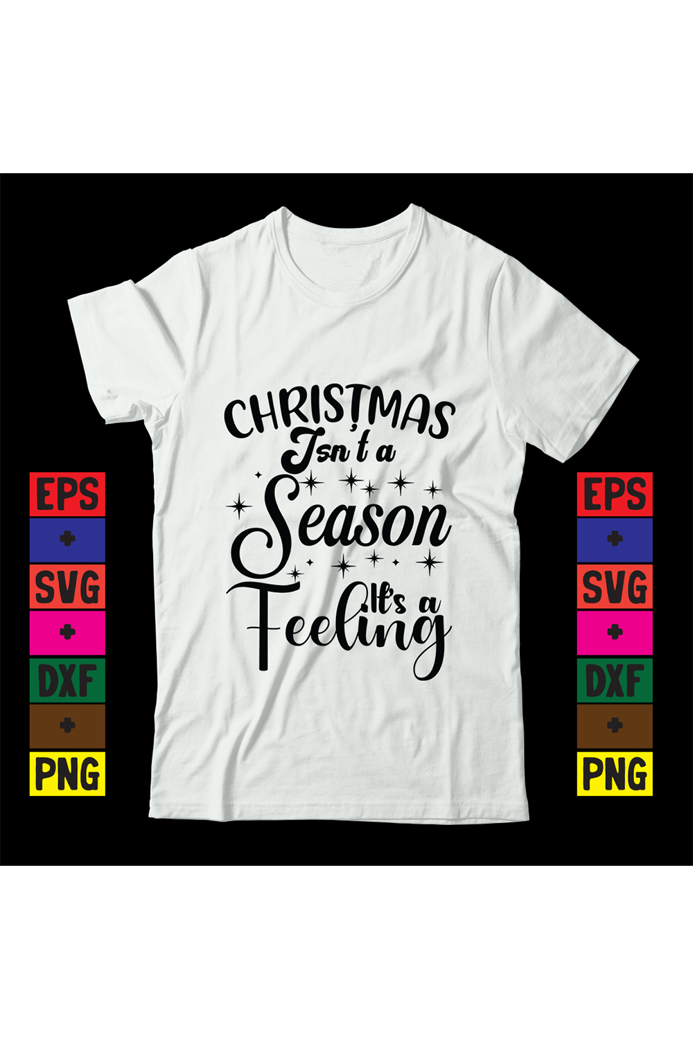 Christmas isn\'t a season it s a feeling pinterest preview image.