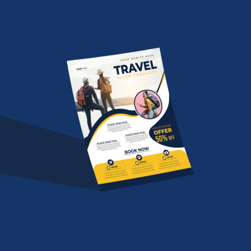 Travel Flyer Design cover image.